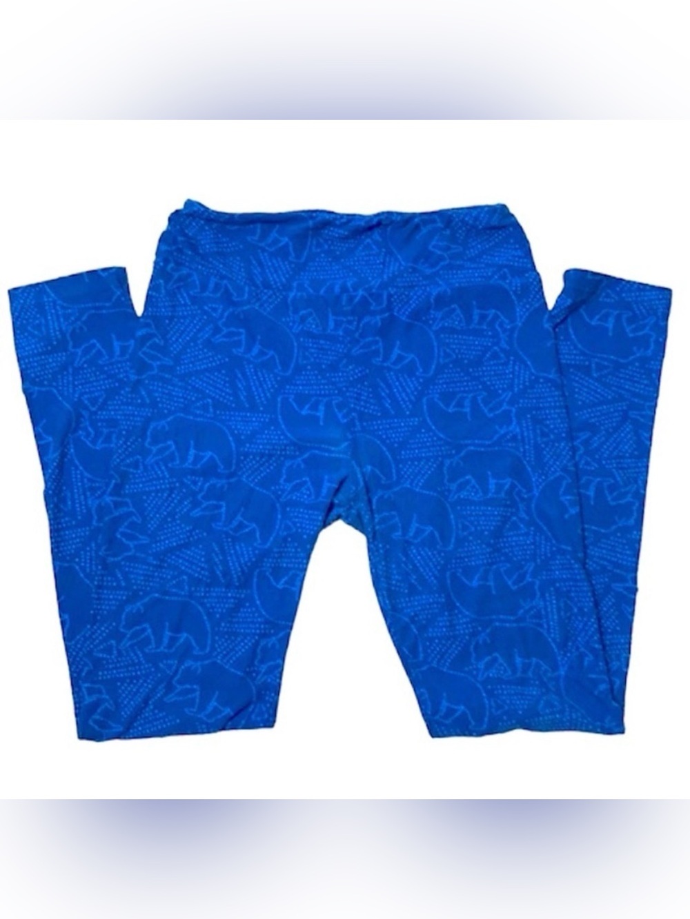 LuLaRoe Blue Bear Leggings